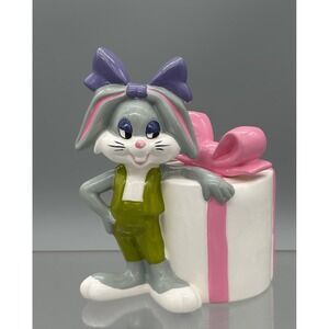 Vintage Honey Bunny Gorham Music Box Made In Japan 1981 Warner Bros. 6" Tall NEW